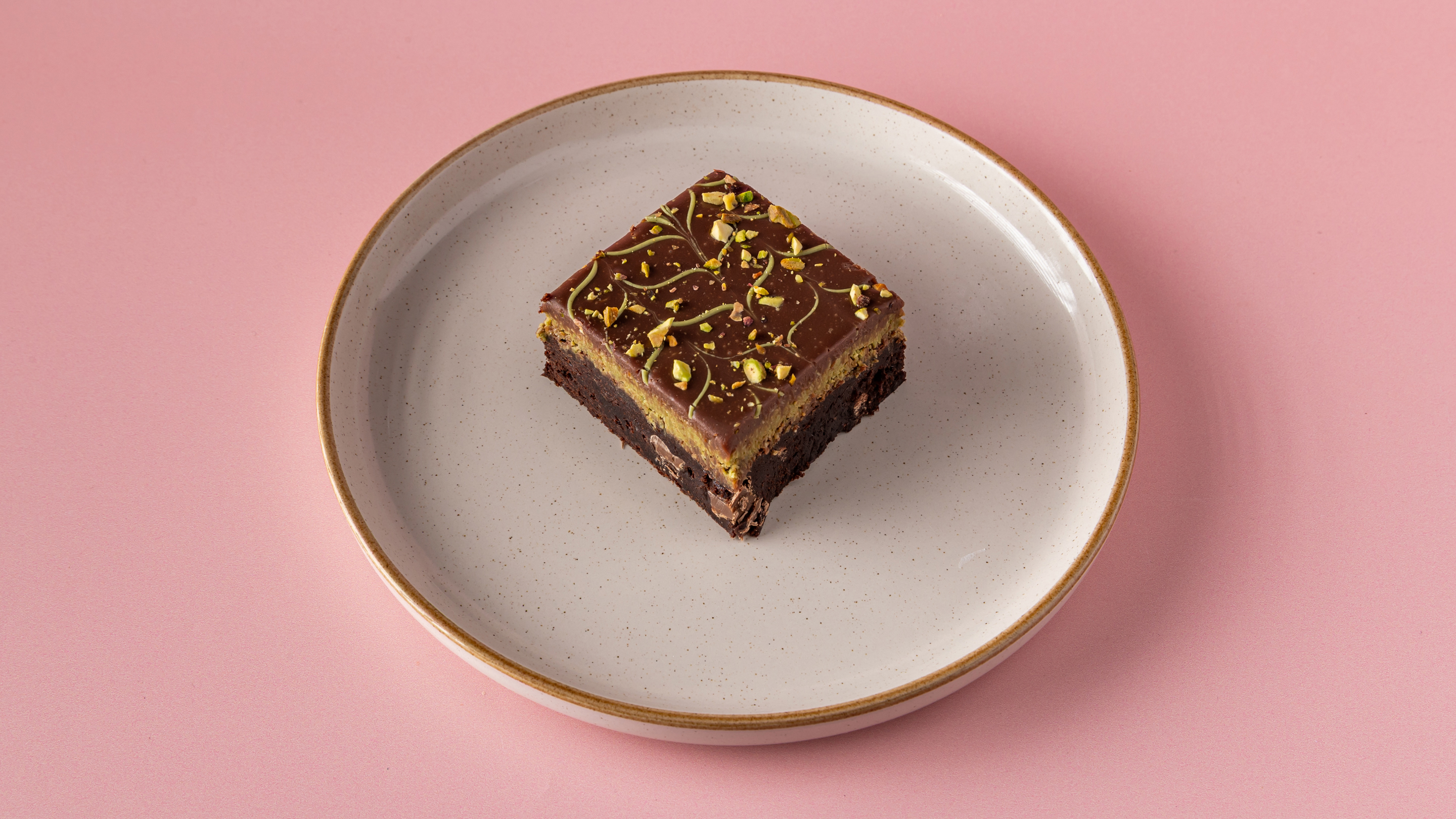 Dubai Chocolate Pistachio Brownie
